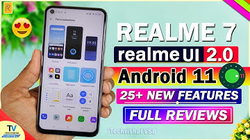 Realme 7 New realme Ui 2.0 Android 11 Update Full Review | 25+ New Features | Realme 7 New Update
