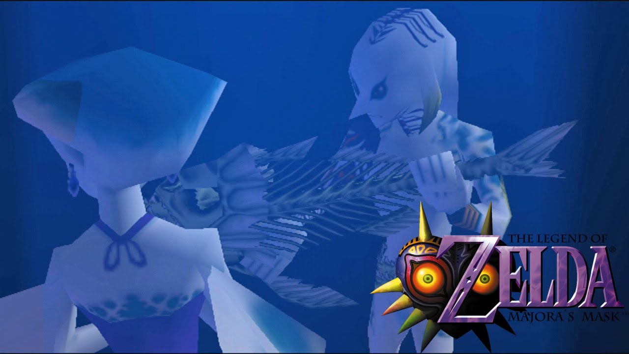 Legend Of Zelda Majoras Mask Zora Mask Youtube