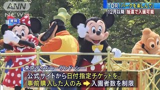 現状日付指定のディズニー入園　12月からは抽選もOK(2020年10月28日)