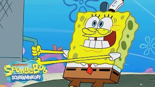 SpongeBob | SpongeBob kämpft gegen einen ABFALLROBOTER 🤖 | SpongeBob Schwammkopf