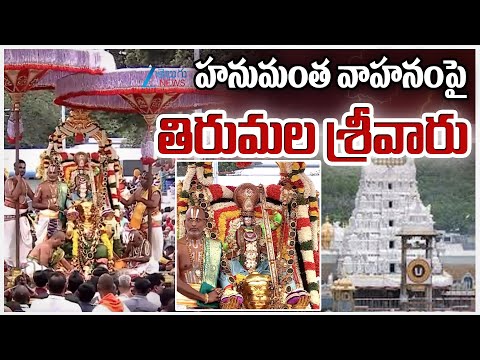 TTD Tirumala Brahmotsavalu 2025 | Hanumantha Vahanam | హ‌నుమంత వాహ‌నంపై తిరుమల శ్రీవారు | ZEE News - ZEE24TELUGUNEWS