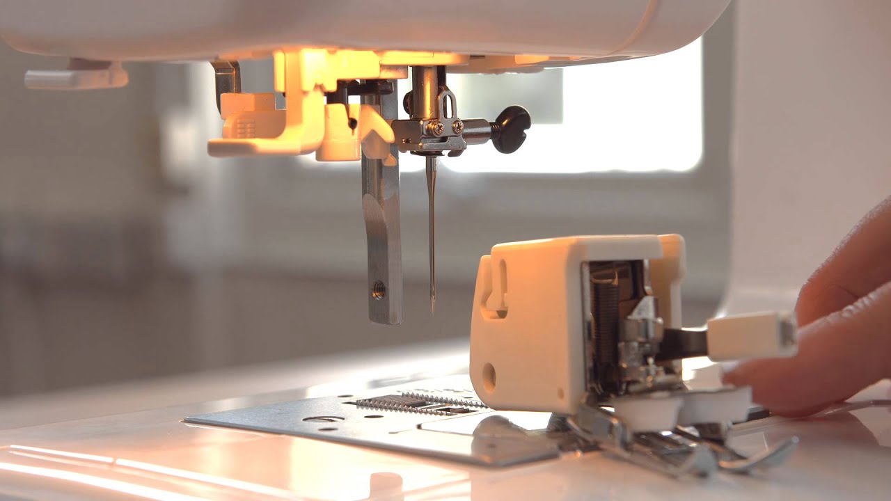 How to Fit a Walking Foot to your Sewing Machine YouTube