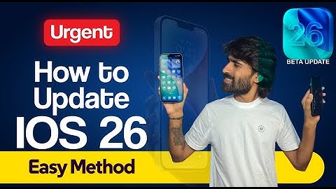 iOS 26 Public Beta update - installation process ! iOS 26 Beta 4 Re-Release | What’s New? in TELUGU