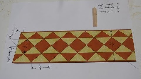 Cosmati Inlay Banding #2 - Part 1 - Making the Core