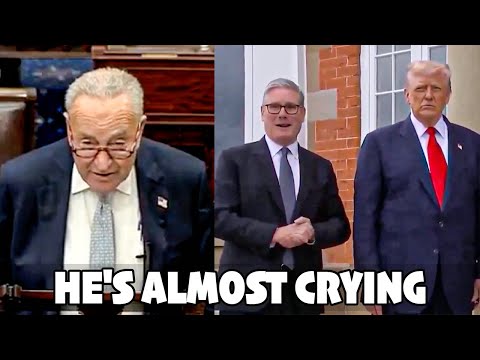 Chuck Schumer LOSES IT Over Trump's Historic Trade Deal With the EU