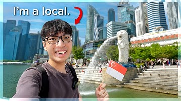 i visited every tourist attraction in Singapore in 24 hours (vlog)