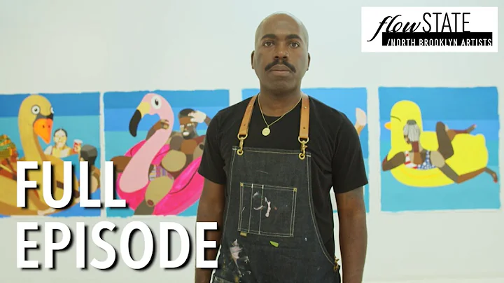 Artist Derrick Adams on hip-hop and relaxing while...