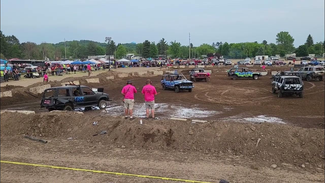 wexford war zone 2023 day 2 mini trucks heat YouTube