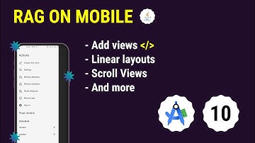 EP#10 | RAG On Mobile - Design the left navigation drawer
