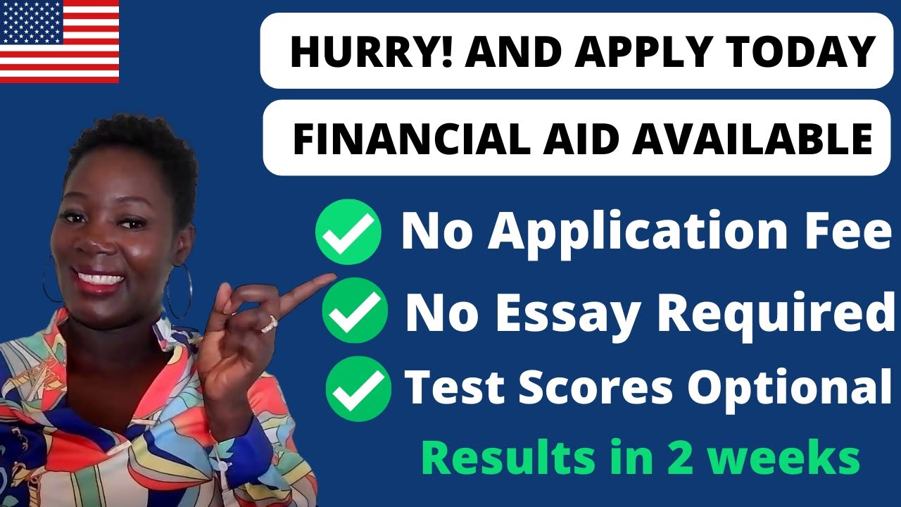 Another FREE APPLICATION University|| No Application Fee|| No Essay ... Aplikasi Freelance Online untuk Pelajar Tanpa Modal