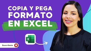 Cómo COPIAR y PEGAR el FORMATO de una CELDA en Excel | 💻Pegado especial en Excel📊