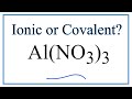 Aluminum Nitrate and Bonding Types