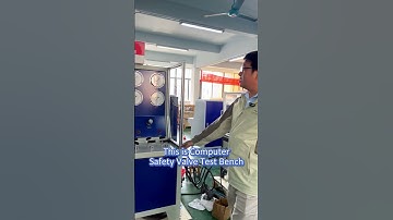 Computer control Safety valve Test bench