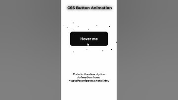 How to Make this Stylish CSS Button Animation? #css #coding #programming #cssanimation #webdev