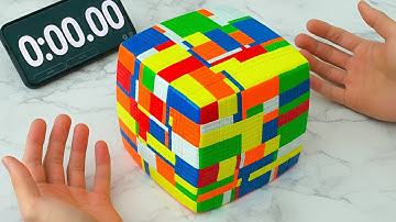 How Fast Can i Solve the Largest Rubik’s Cube 21x21?