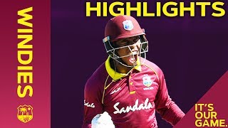 Hetmyer Hits Hundred As Windies Strike Back | Windies vs England 2nd ODI 2019  Highlights