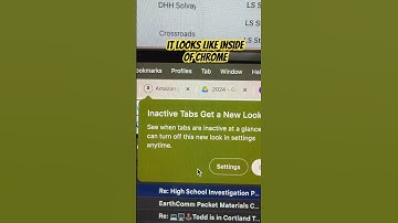 Google Chrome NEW Inactive Tab Feature! #chrome #google #tech