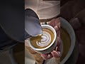 late tulip. kaise banay latte art. how to make a latte art tulip 🌷.#trendingshorts #art 💕🌷❤️