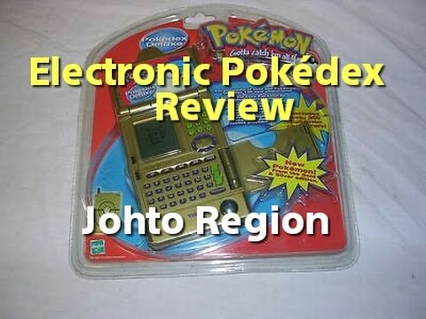 Electronic Pokedex Johto Region review 