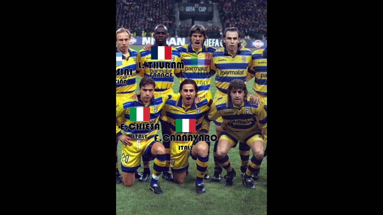 Generation  AC Parma team that won the 1999 UEFA Cup. 