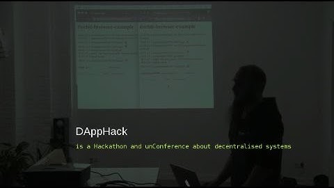 Orbit DB - DAppHack Berlin 2016