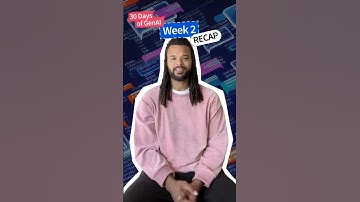 Week 2 Recap ✨ You