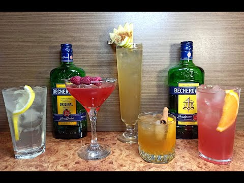 Vídeo: Quais Coquetéis Podem Ser Feitos Com Becherovka