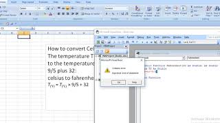 celsius to fahrenheit excel vba screenshot 4