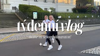 Týdenní vlog n.3 // konečně jsme zaběhly půlmaraton ve Varech!