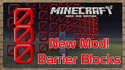 Minecraft #TU31 Barrier Blocks