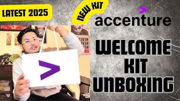 Accenture Welcome Kit 2025 for Associate Software Engineer (ASE) | Full Unboxing | @Accenture
