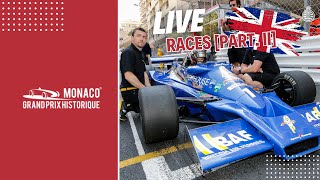 🛑 Races Live Sunday Afternoon (Eng) | Grand Prix De Monaco Historique