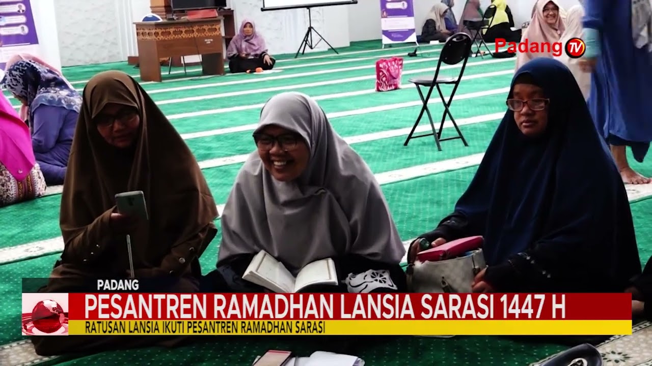 Pesantren Ramadan Lansia Padukan Ibadah dan Edukasi Kesehatan