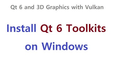 001 - (SETUP) Qt 6 on Windows