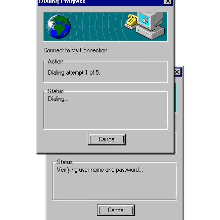 Old modem dial up sound
