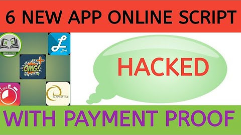 6 New App Online Script | 10rs per refer app hack | Online Script | By Konan Saifi