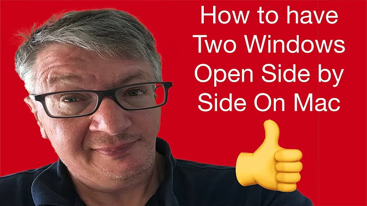 How To Have Two Windows Open Side By Side On Mac