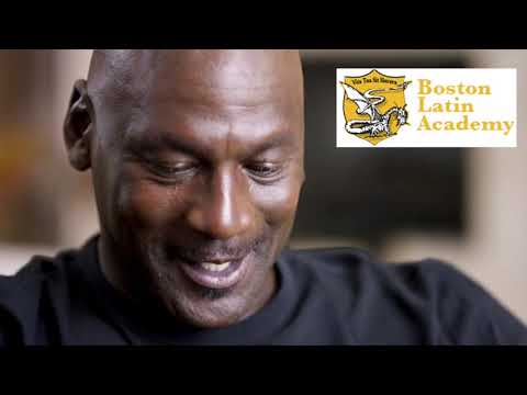 Michael Jordan on Rivalry on Boston Latin School and Boston Latin Academy Rivalry   HD 720p