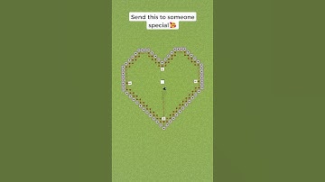 Firework Heart for Someone Special🥰 #shorts #minecraft