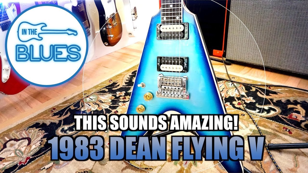 Brian ブライアン DEAN ディーン V コピーモデル 80年代 Dean Flying V 1983 Electric Guitar (This Rocks!) - YouTube