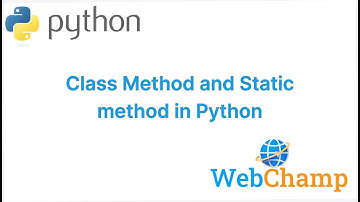 Python ( Hindi ) - 23 Mastering Classmethod and Staticmethod in Python