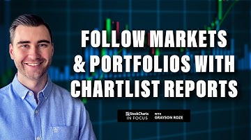 A Favorite Tool For Following Markets, Watchlists & Portfolios | Grayson Roze | StockCharts In Focus