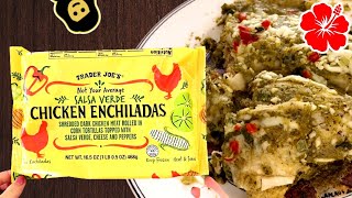 Salsa Verde Chicken Enchiladas - Trader Joe’s Product Review