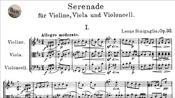 Leone Sinigaglia - Serenade for String Trio, Op. 33 (1908)