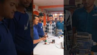 Dol Starter Connection With Load Motor And Lamp #Iti #Experiment