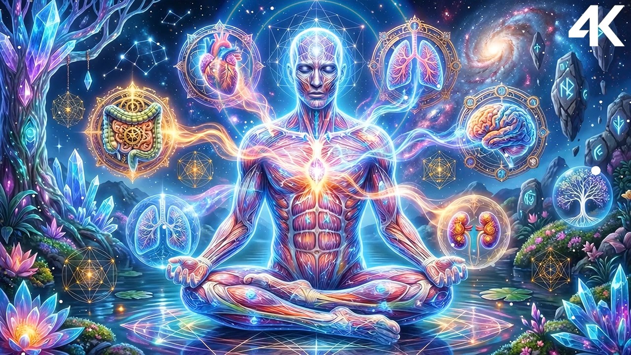 432 Гц + 528 Гц + 963 Гц + 741 Гц ||| Альфа-волны исцеляют все тело и дух, снимают стресс