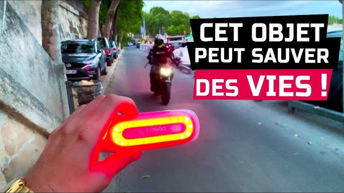 MODULE DAYSY LED REPETITEUR CLIGNOTANT & STOP--SYSTEME DE SECURITE AUTONOME  POUR CASQUE DE MOTO ORANGE & ROUGE à 37,43 € ch