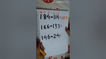 Ch-3 Horizontal subtraction of 3 digit numbers