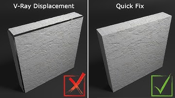 Vray Displacement Modifier -Tips &  Tricks