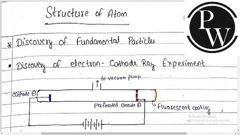Structure of Atom Class 11 Handwritten Notes ||  Arjuna Batch || Physics Wallah || JEE || NEET